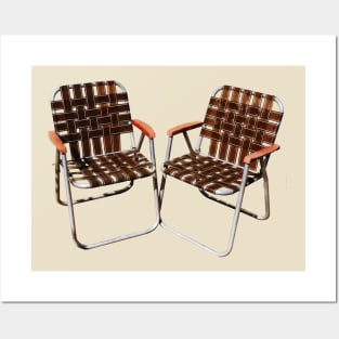 Lawnchairs Are Everywhere - design no. 5 Posters and Art